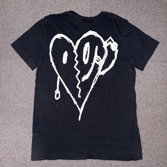 Other - XXXTENTACION Bad Broken Heart goth band concert t shirt size Medium